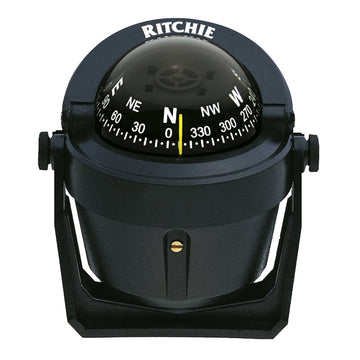 Ritchie Explorer B-51 Compass, Bracket Mount, Front Reading, 5-Year Warranty