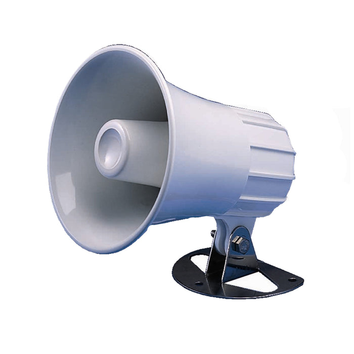 Standard Horizon 220SW 5 in. Round Hailer/PA Horn, White, 30 W, 4 Ohm