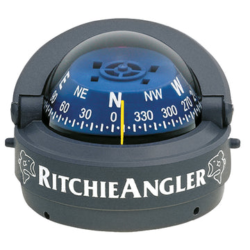 Ritchie RitchieAngler RA-93 Surface Mount Compass, Gray – Made in USA