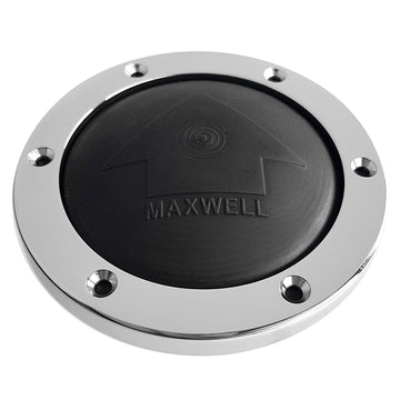 Maxwell P19001 Windlass Footswitch, Chrome Bezel, 200A, 12/24V