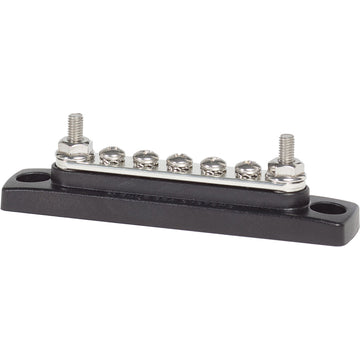 Blue Sea Systems Common 100A MiniBus BusBar, 5 Screw & 2 Stud Terminals