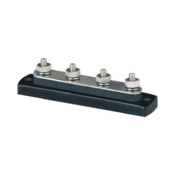 Blue Sea Systems 2305 MiniBus Common BusBar, 100A, 4 x #10-32 Stud Terminals