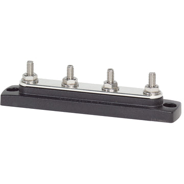 Blue Sea Systems 2303 150 Amp Common BusBar, 4 x 1/4" Stud Terminal