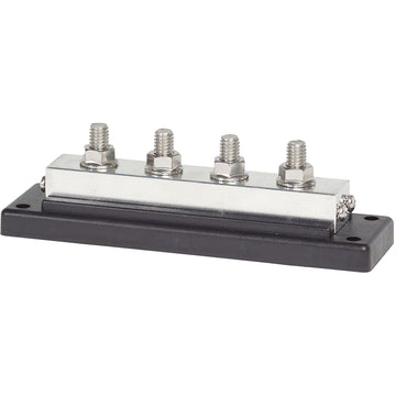 Blue Sea Systems PowerBar 600A BusBar, Four 3/8"-16 Studs – CE Certified