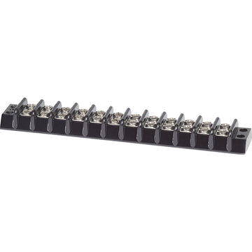 Blue Sea Systems 2512 Terminal Block, 30A 12-Circuit – 600V AC/DC