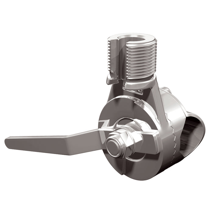 Shakespeare 4190 Stainless Steel Ratchet Rail Mount for 7/8 in. and 1 in. Rails