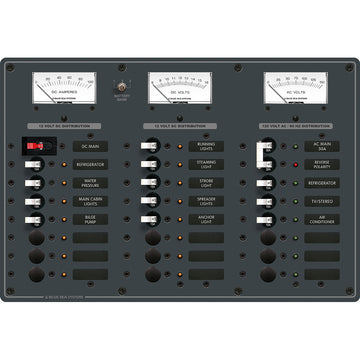Blue Sea Systems 8084 AC/DC Toggle Circuit Breaker Panel