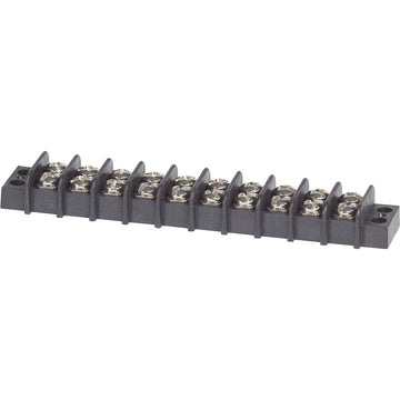 Blue Sea Systems 2410 Terminal Block, 20 AMP, 10 Circuit