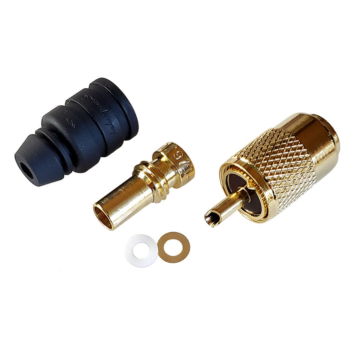 Shakespeare PL-259-58-G Gold Solder-Type Connector for RG-58 Coax
