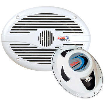 Boss Audio MR690 6" x 9" 2-Way Marine Speakers, 350W Max – Fully Marinized