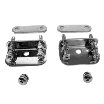 Uniden VHF Radio Flush Mount Kit, Marine-Grade Stainless Steel