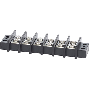 Blue Sea Systems Terminal Block, 6-Circuit 65A 600V AC/DC CE Certified