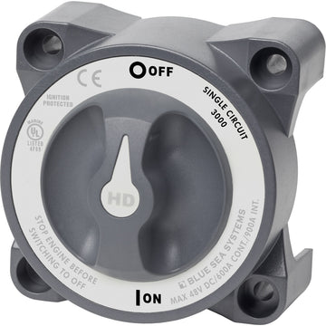 Blue Sea Systems HD-Series Heavy Duty ON-OFF Battery Switch, 600A Continuous