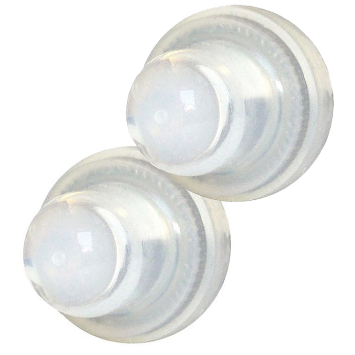 Blue Sea Systems 4135 Push Button Circuit Breaker Boot, Clear, 2-Pack