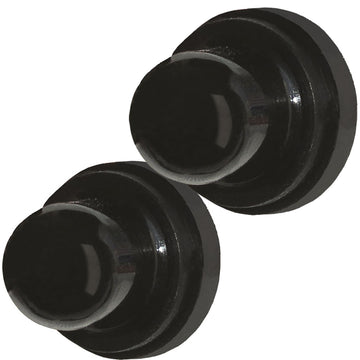 Blue Sea Systems 4137 Push Button Reset Only Circuit Breaker Boot, Black