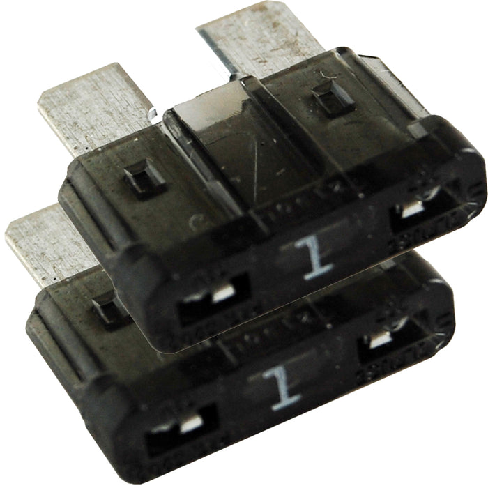 Blue Sea Systems 5235 1A ATO/ATC Fast-Acting Fuse, 2-Pack