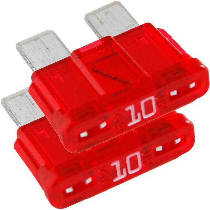 Blue Sea Systems 5241 10A ATO/ATC Fast-Acting Fuse, 2-Pack