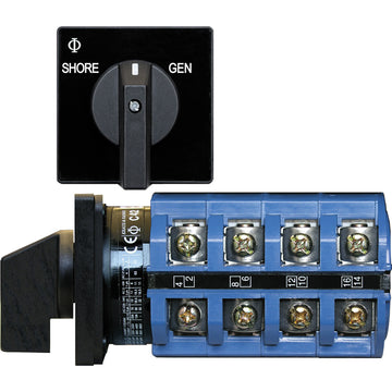 Blue Sea Systems 6337 AC Rotary Selector Switch, 30A 120V/240V, UL Listed