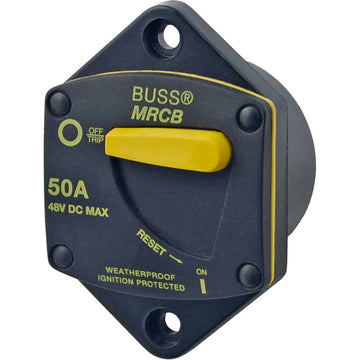 Blue Sea Systems 187-Series Thermal Circuit Breaker, 80A Panel Mount