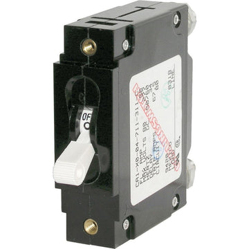 Blue Sea Systems C-Series Toggle Single Pole Circuit Breaker, 50A