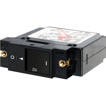 Blue Sea Systems 7429 Single Pole Rocker Circuit Breaker, 20 Amp