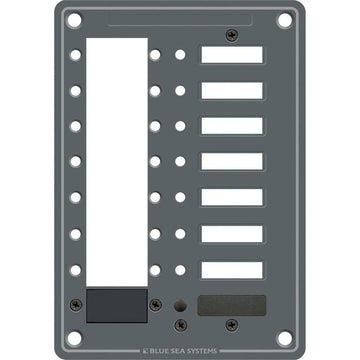 Blue Sea Systems 8087 8-Position DC C-Series Blank Panel