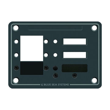 Blue Sea Systems 8088 3-Position DC C-Series Panel, 3.75" x 5.25"