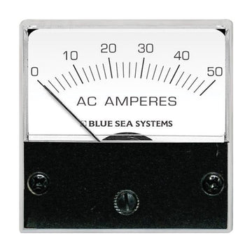 Blue Sea Systems AC Micro Ammeter with Coil, 0-50A