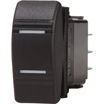 Blue Sea Systems Contura III Water Resistant Rocker Switch ON-OFF-ON SPDT Black