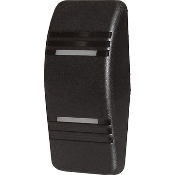 Blue Sea Systems Contura Switch Actuator, Black, Two Lenses