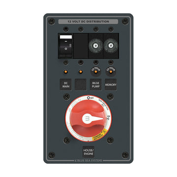 Blue Sea Systems m-Series Dual Circuit Plus Battery Switch, 300A, 24V