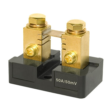 Blue Sea Systems Analog Meter Shunt, 50A/50mV
