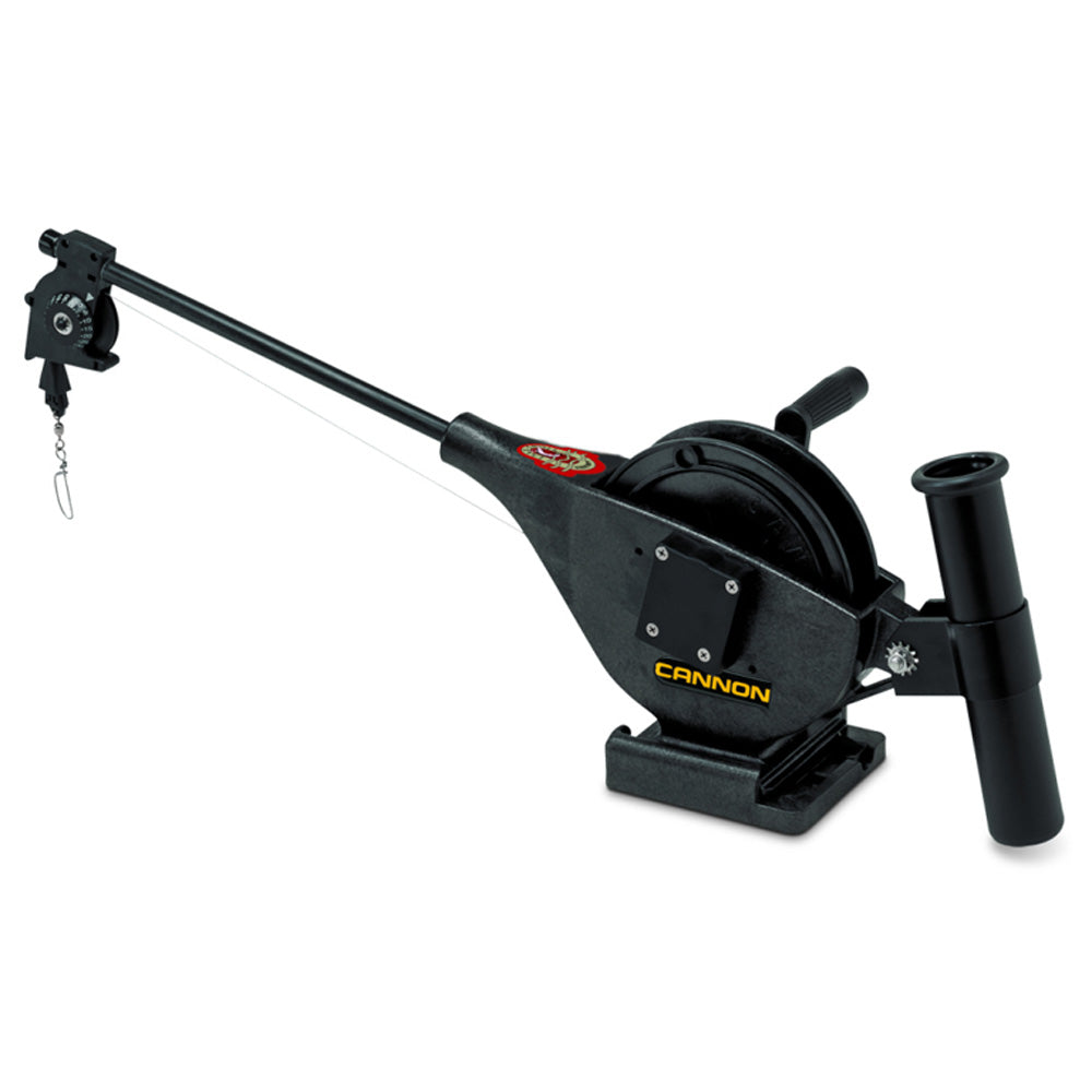 Cannon Lake-Troll Manual Downrigger, 18" Boom, 100' Cable