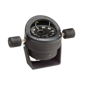 Ritchie Helmsman HB-845 Steel Boat Compass, Bracket Mount, 3 3/4" PowerDamp Dial