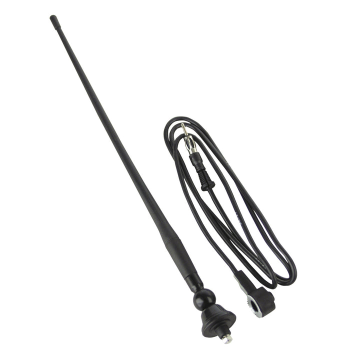 Boss Audio MRANT12 12 in. AM/FM Rubber Antenna, Black