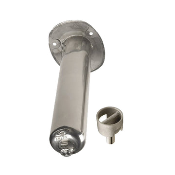 C.E. Smith Stainless Steel Flush Mount Swivel Rod Holder, 0 Degree