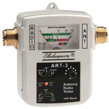 Shakespeare ART-3 Marine VHF Antenna & Radio Tester, 155-158 MHz, 0-30W