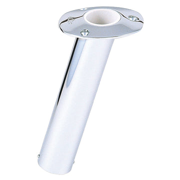 Lee's Tackle RH534HS Heavy 15° Stainless Steel Flush Mount Rod Holder, 2.25" OD