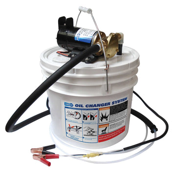 Jabsco Porta-Quick Portable Oil Changer, 12V 14-Quart – Ignition Protected