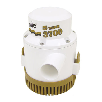 Rule Gold Series Bilge Pump, 3700 GPH, 12V DC