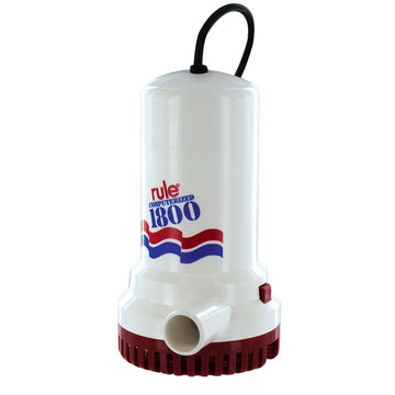 Rule 1800 Automatic Sump and Utility Pump with 24' Cord
