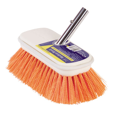 Swobbit 7.5" Medium Brush, Orange – Versatile Multi-Surface Cleaning