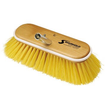 Shurhold 10" Medium Bristle Deck Brush (985) with Shur-Lok System