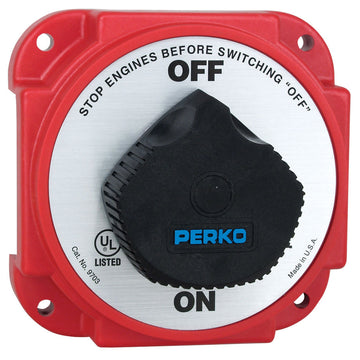Perko 9703DP Heavy Duty Battery Disconnect Switch with AFD, 450A, Made in USA