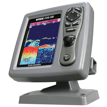 SI-TEX CVS-126 Dual Frequency Color LCD Echo Sounder, 600W