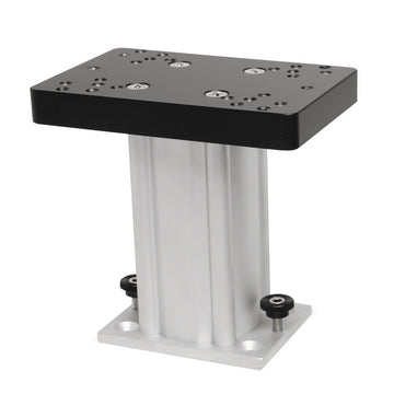Cannon Aluminum Fixed Base Downrigger Pedestal, 6-Inch