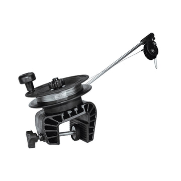 Scotty Laketroller Manual Downrigger, Clamp Mount, 12" Boom, 100' Cable