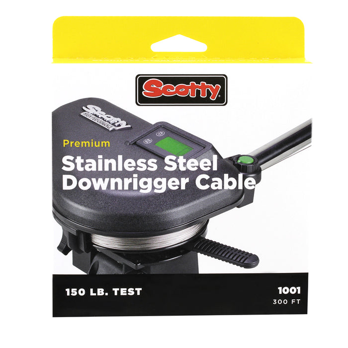 Scotty 400 ft. Stainless Steel Downrigger Replacement Cable (1002K)