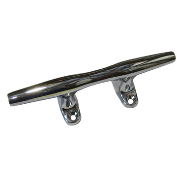 Perko 8" Open Base Cleat, Chrome Plated Zinc Alloy – Corrosion Resistant