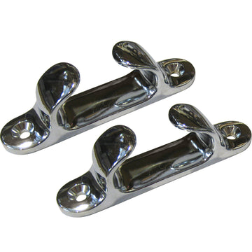 Perko 4-Inch Chrome Plated Zinc Straight Chock